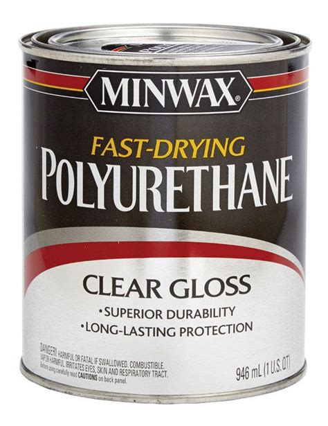 Minwax Indoor Clear Gloss Fast Drying Polyurethane 1 Qt Stine Home