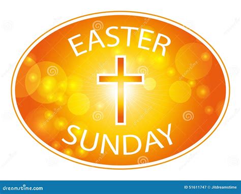 Easter Sunday Banner Stock Vector Illustration Of Christ 51611747