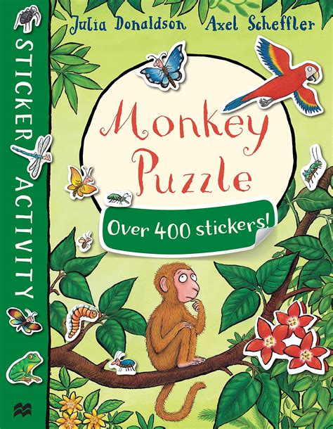 Monkey Puzzle Sticker Book Julia Donaldson