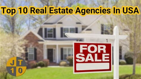 Top 10 Best Real Estate Agencies In America USA YouTube