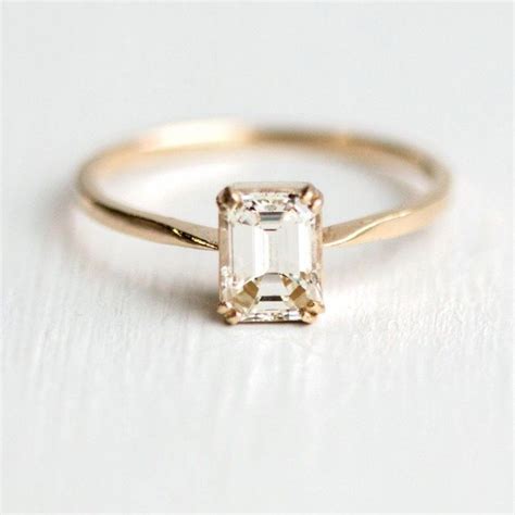 Minimalist Engagement Rings For Your Understated Other Half