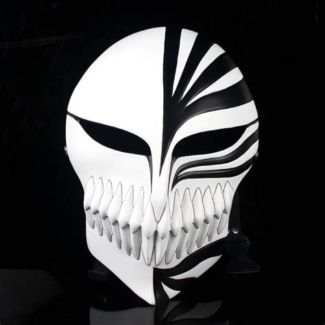 Black Bleach Ichigo Kurosaki Full Hollow Halloween Cosplay Mask In