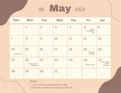 May 2023 Calendar Download Get Calendar 2023 Update