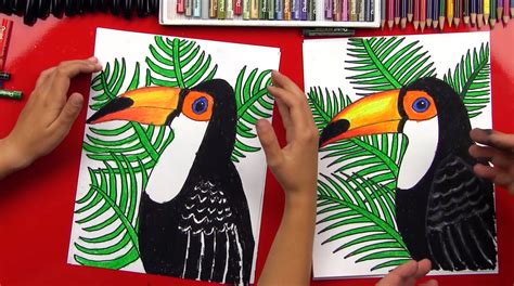 The basis of art is drawing with a pencil, or to be more precise, drawing with a pencil. How To Draw A Realistic Toucan - Art For Kids Hub