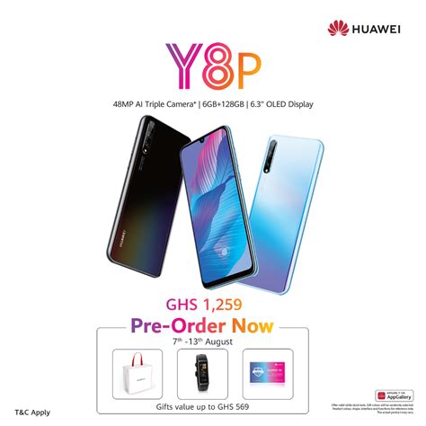 Preorder The All New Huawei Y8p With 48mp Ai Triple Camera And Oled