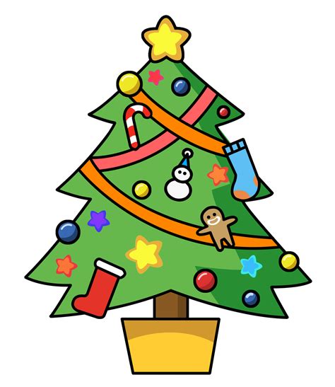 Free Cartoon Christmas Tree Pictures Download Free Cartoon Christmas
