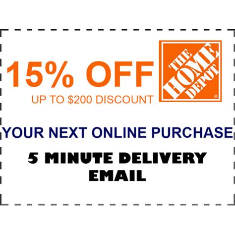 Home Decorators Coupon 15 Off : Home Depot 15% Off In-Store Coupon