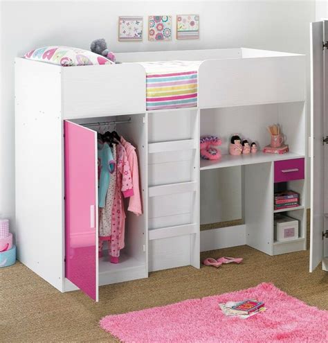 A bunk bed solves the problem of space limitations, by freeing up an entire bed's worth of floor space. Brand New Pink High Gloss High Sleeper Bed Single Bunk Bed | in Failsworth, Manchester | Gumtree