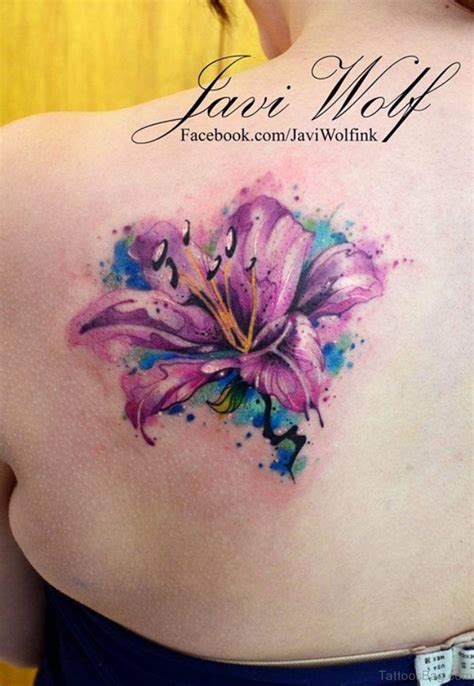 80 Attractive Lily Tattoos Tattoo Designs