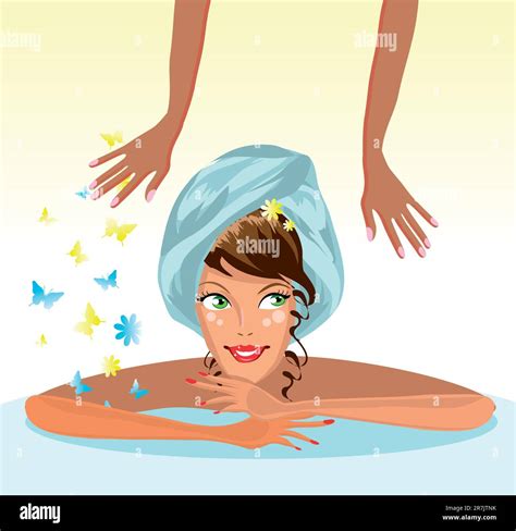 Spa Relax Stock Vector Images Alamy