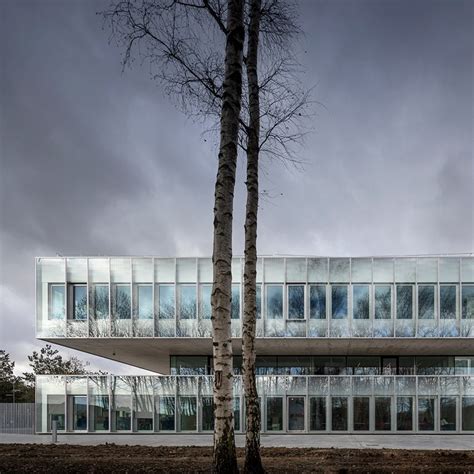 Kaan Architecten Designs Stacked Glass Eurartisanat Headquarters In Lille