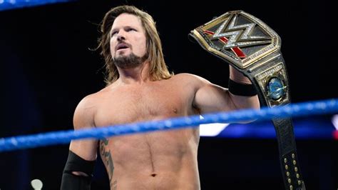 Wwe Champion Aj Styles Im Not The Best Wrestler In The World Wwe