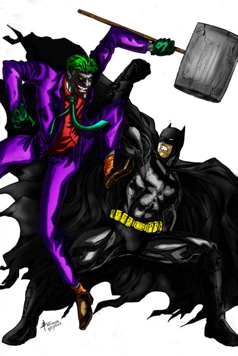Joker Vs Batman Who Will Win By Richrow On Deviantart