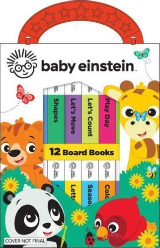 Baby Einstein My First Library Board Book Block 12 Book Set