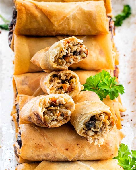 Spring Roll Recipe Craving Home Cooked