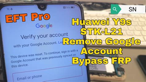 Huawei Y S Y Prime STK L Remove Google Account Bypass FRP TestPoint Via EFT Pro