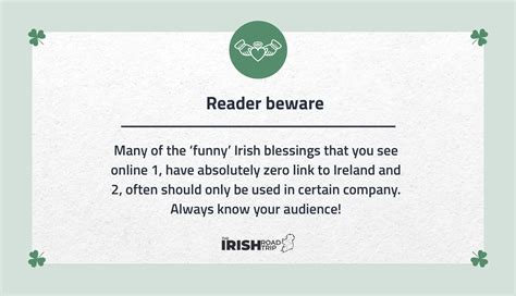 11 funny irish blessings they ll love