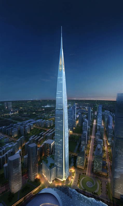 The 10 Tallest Skyscrapers Of The Future Futuristic