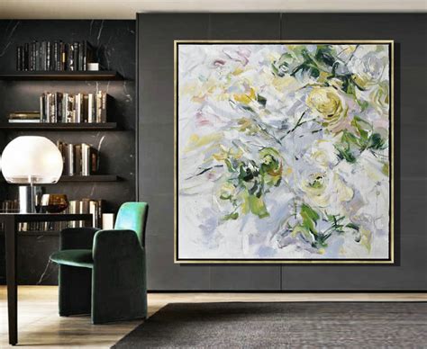 Hand Painted Extra Large Abstract Paintinghorizontal Abstract