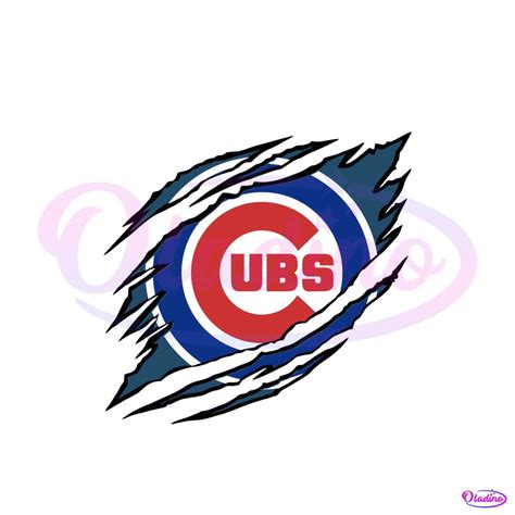 Chicago Cubs Logo Svg Sport Logo Team Svg Cricut File