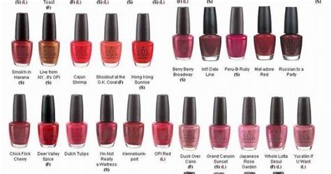 The 20 best ing opi nail colors of all time who what wear. OPI Nail Polish (Most Popular Colors Chart) | OPI Nails ...