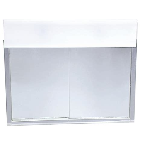 Zenith Products Medicine Cabinet Sliding Door Built In Light 701l