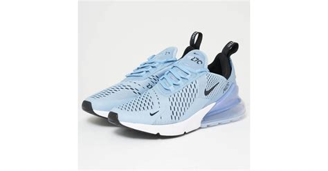 Nike Air Max 270 Leche Blue Black And White For Men Lyst Uk