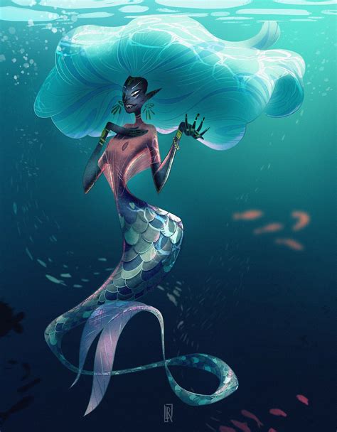 Art By Leslie Rosique Logocore Character Design Mermaid Art Mermaid