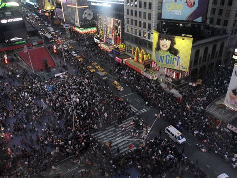 Thousands Of Protesters Fill Nyc S Times Square Cbs News