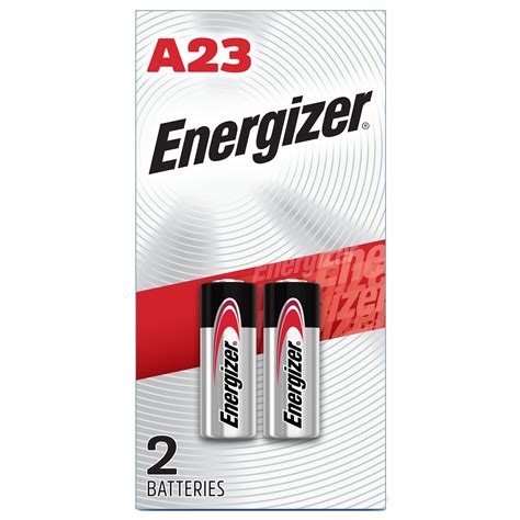 Energizer A23 Batteries Miniature Alkaline 12v Batteries 2 Pack