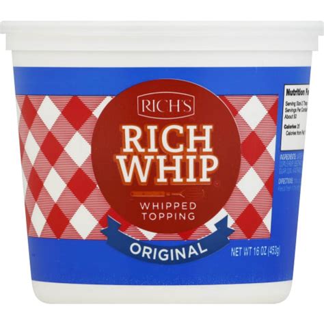 Where To Buy Rich Whip Original Whipped Topping