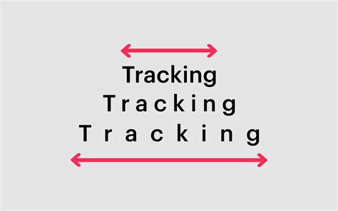 What Is Tracking In Typography Tips For Tracking In Graphic Design