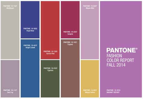 Pantone Fashion Color Report Fall 2014 Frugal Shopaholics A