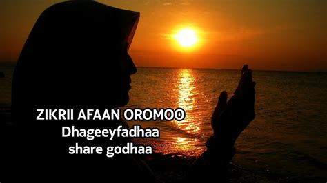 Zikrii Afaan Oromoo Youtube
