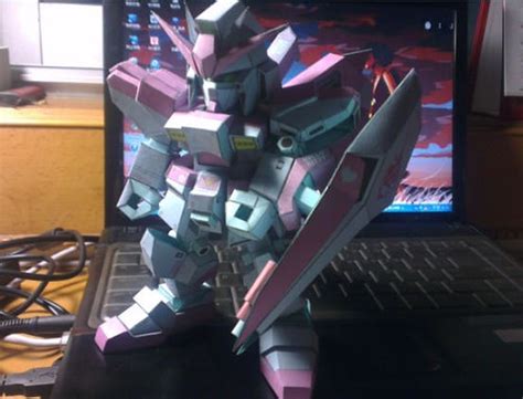 Sd Rx 93 ν2 Hi ν Gundam Papercraft Ver5 Free Template Dow Flickr