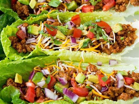 Turkey Lettuce Tacos Recipe And Nutrition Eat This Much
