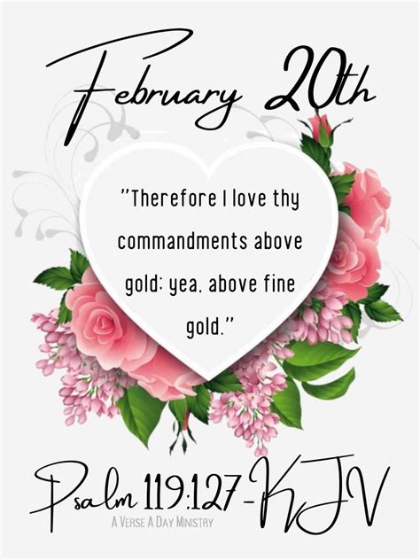 Pin On February Daily Bible Verses