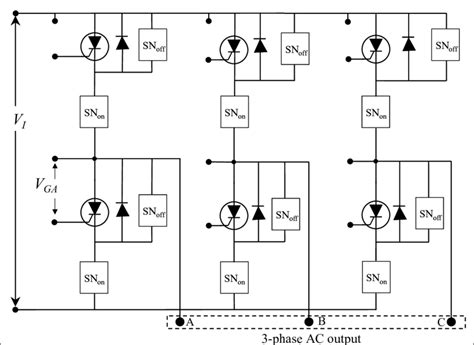 Simplified Dc Ac Inverter Circuit Schematic Download Scientific Diagram