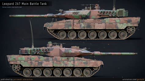 Leopard 2a7 Advanced Tank Blueprint In Blueprints Ue Marketplace