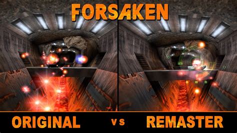 Forsaken Original Vs Remaster 1998 Vs 2018 Comparison In 4k Youtube