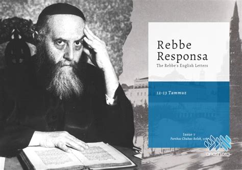 The Rebbes English Letters On 12 13 Tammuz