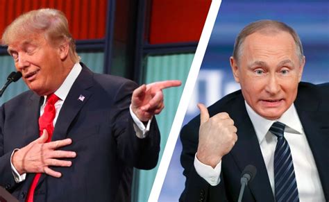 Donald Trump Vladimir Putin And A Budding International Bromance The