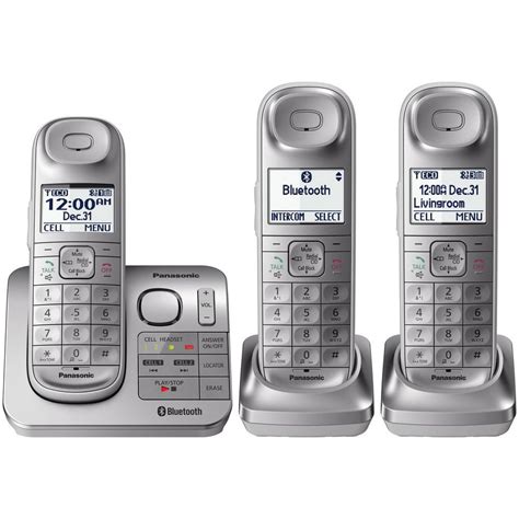 Panasonic Link2cell Cordless Phone With Comfort Shoulder Grip And