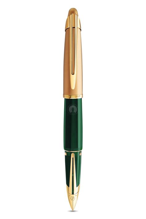 B T M Y Waterman Edson Emerald Green Fountain Pen