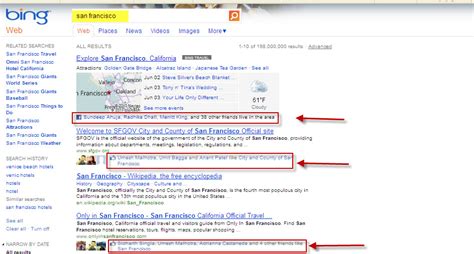 Bings Search Results Get More Social