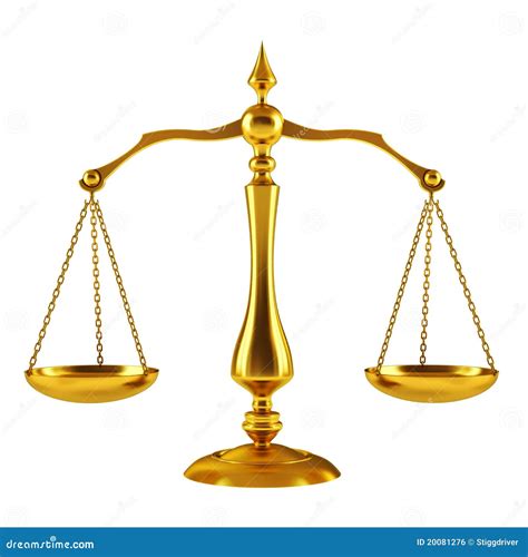 Golden Scale Of Justice With Ancient Pillars Royalty Free Stock Image