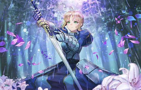 Saber Fatestay Night Wallpapers Wallpaper Cave