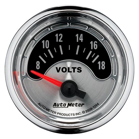 Auto Meter® Voltmeter Gauge