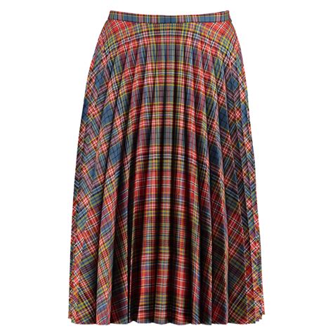 Tartan Fine Pleat Skirt Up To 500 Tartans Scotlandshop