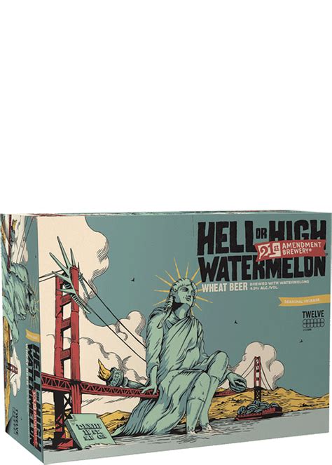 21st Amendment Hell Or High Watermelon Wheat Total Wine And More